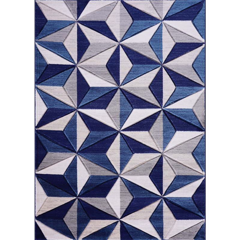 Longweave Senoia Blue Rug & Reviews Wayfair.co.uk